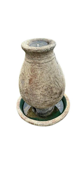Rustic Urn Garden Water Fountain