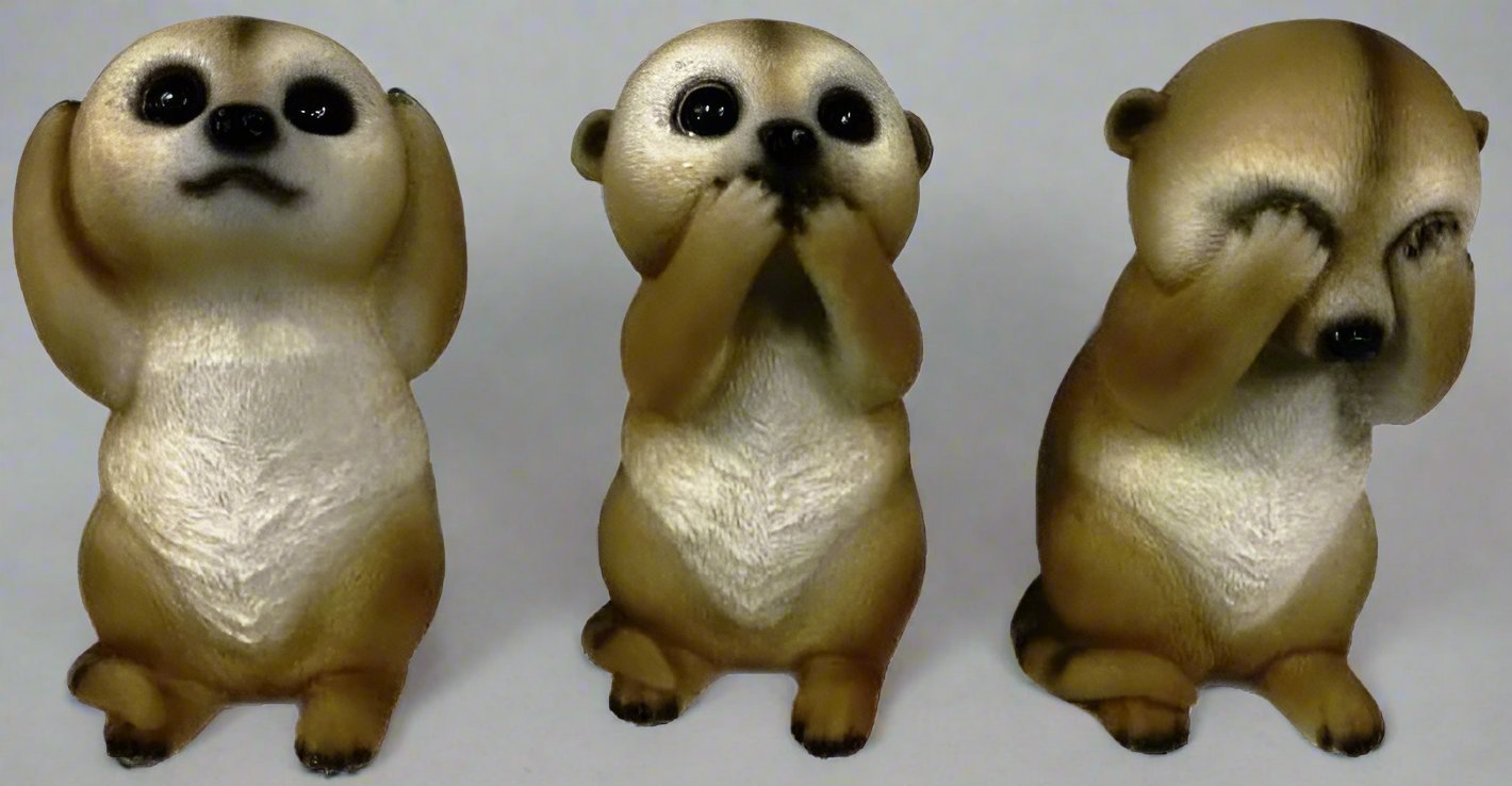 Meerkats - Set of 3