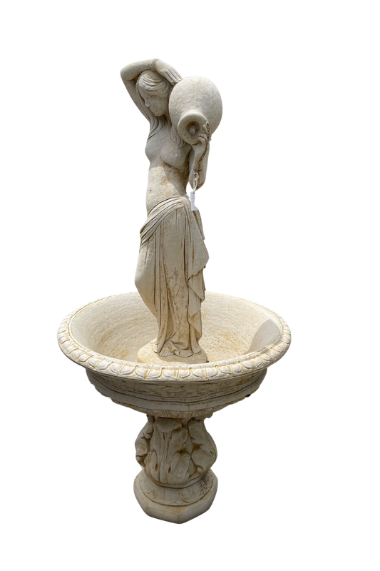 Classical Water Bearer Fountain Sculpture