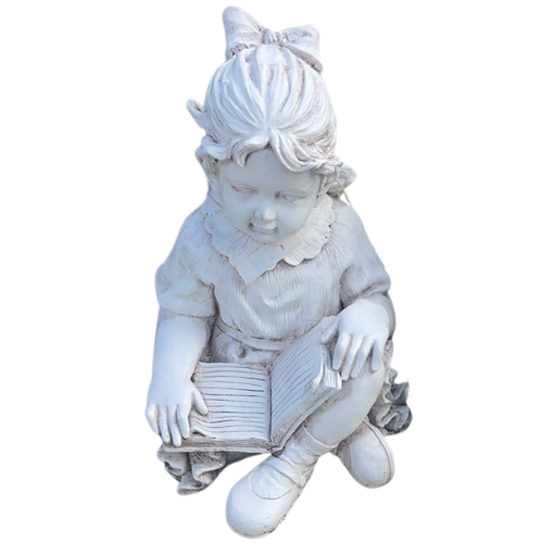 Reading Garden Statue